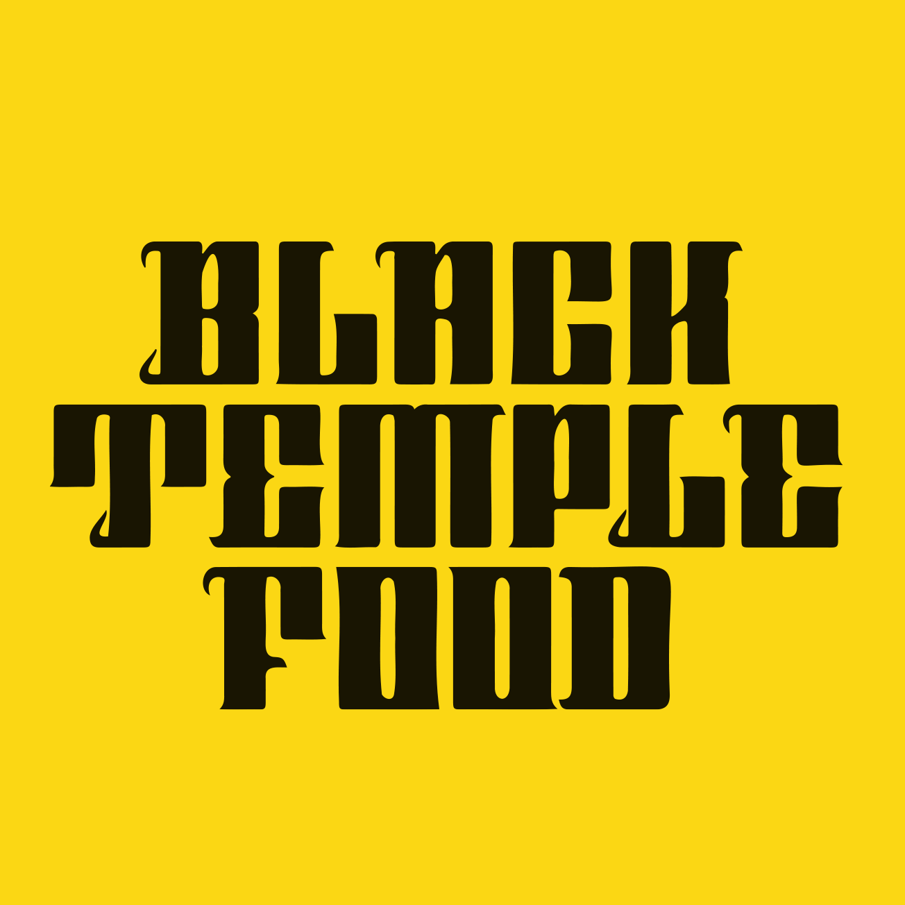 Black Temple Food